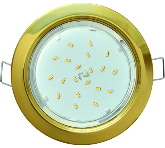 Изображение товара Светильник Ecola GX53 H4 без рефлектора, золото, 38x106, упаковка 10 шт FG5310ECB