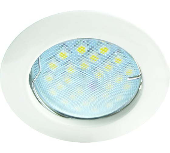 Изображение товара Встраиваемый светильник Ecola MR16 DL100 GU5.3 литой белый 24x75 FW1601EFF