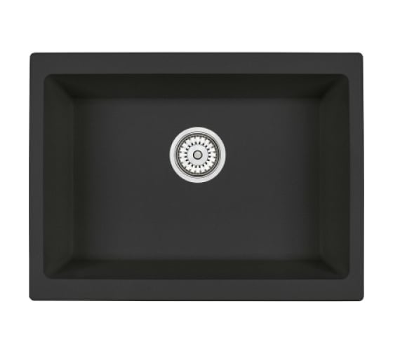 Изображение товара Кухонная кварцевая мойка EMAR EMQ-1555.P Антрацит