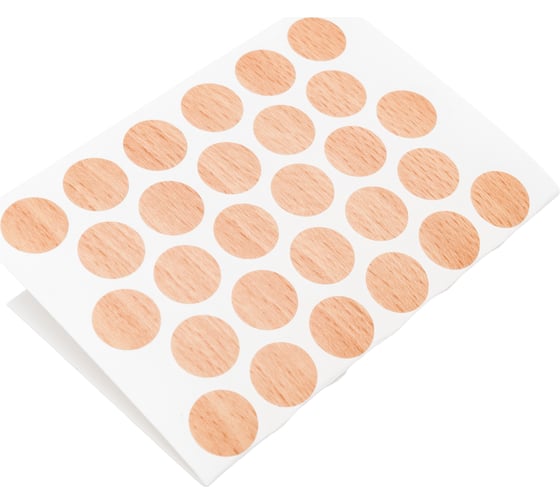 Изображение товара Заглушка на клею Локри пластина светлый бук 50 шт. ЗКП бук