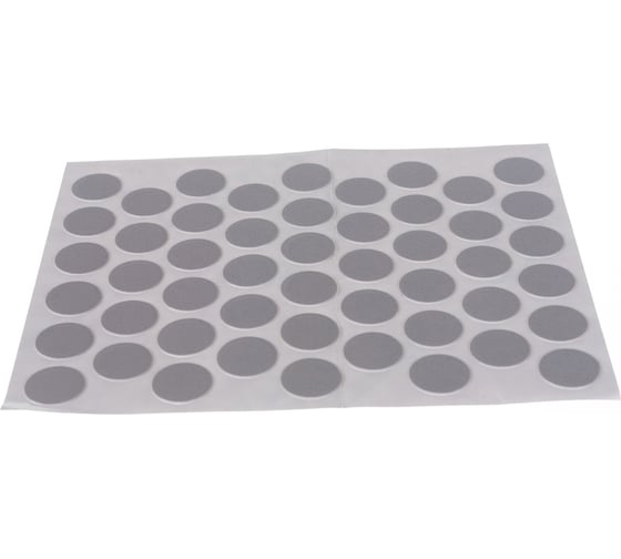 Изображение товара Заглушка на клею Локри пластина серый 50 шт. ЗКП серая