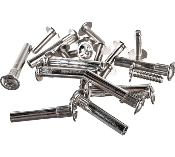 Изображение товара Межсекционная стяжка Локри 5 мм, никель, 10 шт. СТМ 5