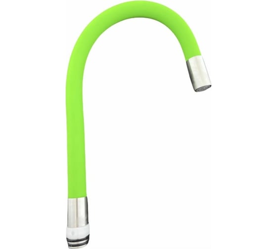 Изображение товара Гибкий излив для смесителя для кухни OUTE размер гайки 3/4, внутренняя резьба, салатовый M7170-7