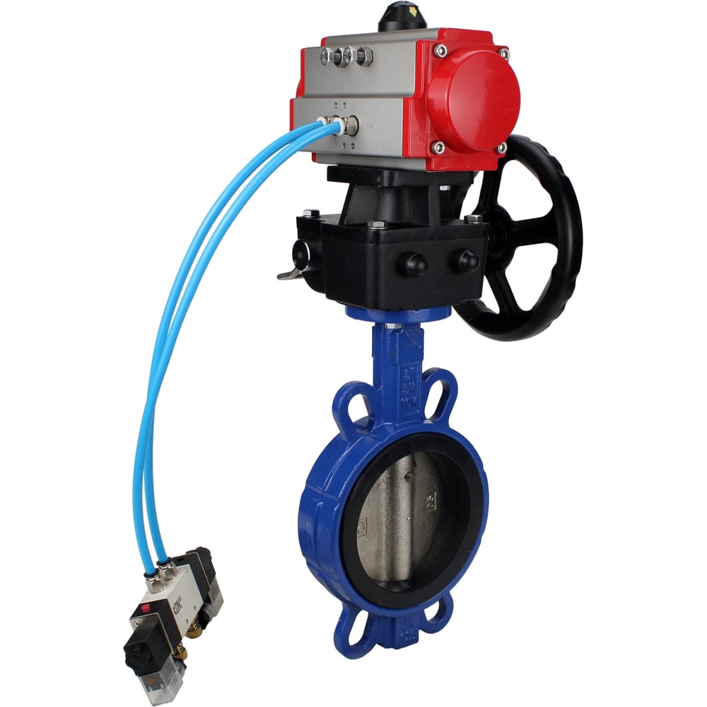 Затвор DN.ru GGG50-GGG40-EPDM Ду200 Ру16, с пн.прив. DA-130, пн.распр. PND1-T08-220VAC NAMUR, РД HDM-3 D050-104677