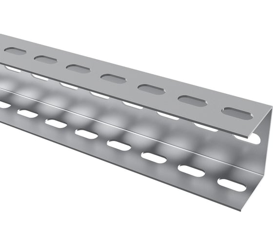 Изображение товара П-образный перфорированный профиль TDM ELECTRIC 40x56x1000 мм 2.0 мм SQ2907-0113