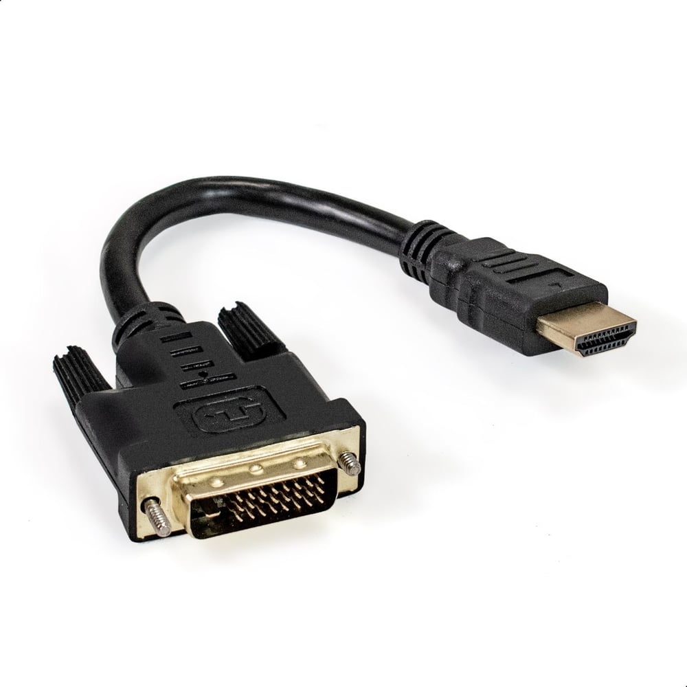 Изображение товара Переходник HDMI-DVI-D ExeGate 19M/25M позолоченные контакты Изображение товара Переходник HDMI-DVI-D ExeGate 19M/25M позолоченные контакты