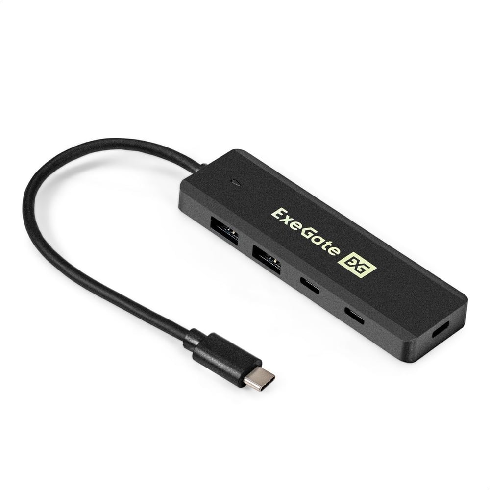 Изображение товара USB-хаб ExeGate DUB-2C2P/5G с 4 портами и скоростью 5 Гбит/с Изображение товара USB-хаб ExeGate DUB-2C2P/5G с 4 портами и скоростью 5 Гбит/с