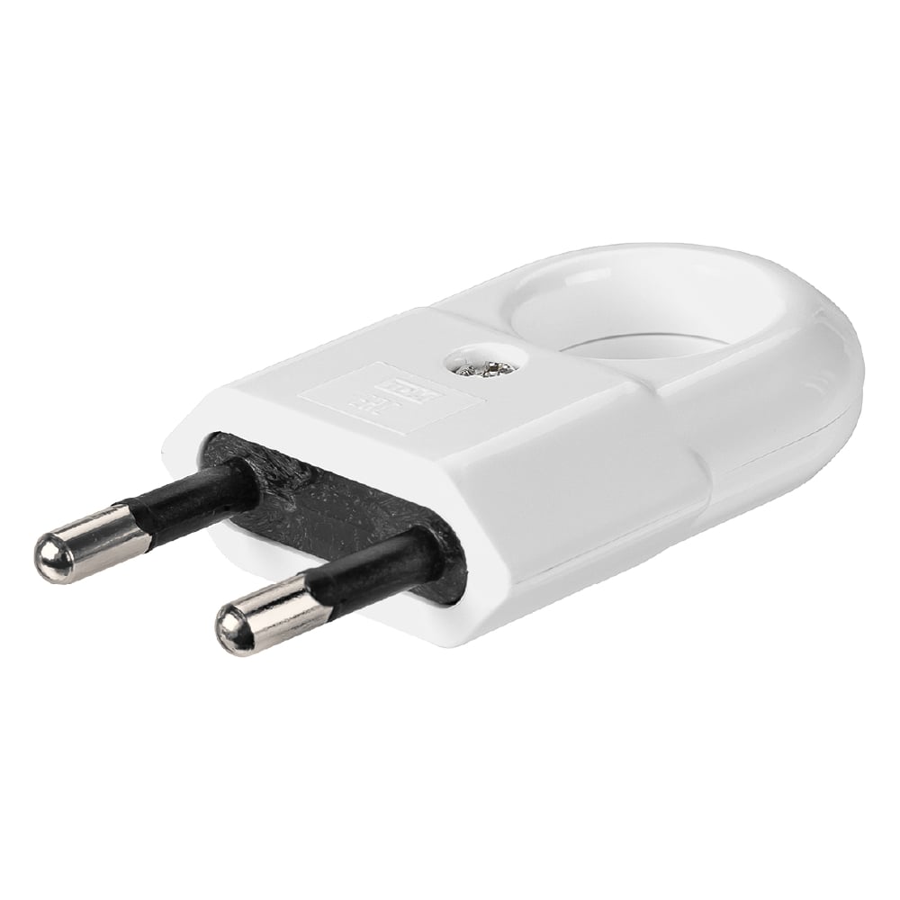 Изображение товара Вилка евро TDM ELECTRIC SQ1806-0189 без заземления с кольцом