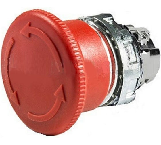 Изображение товара Головка для аварийной кнопки Emas Грибок Ф40мм красная CMDE