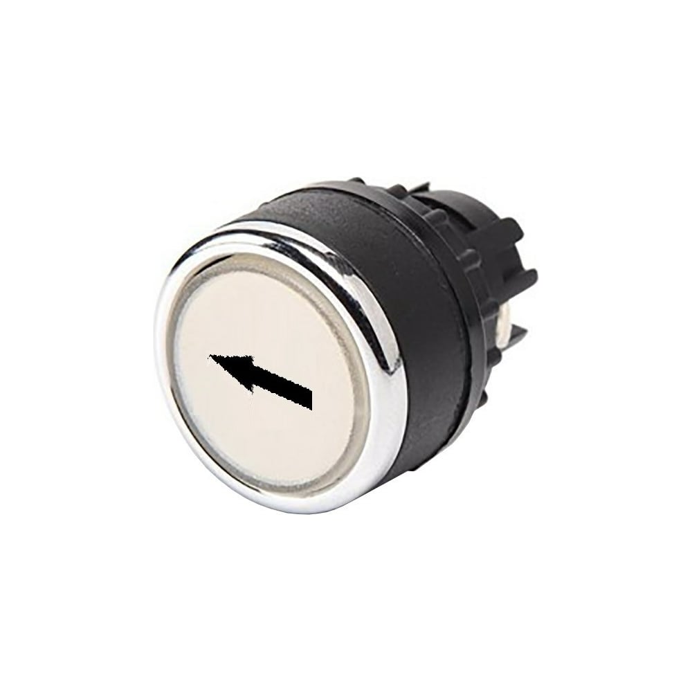 Изображение товара Головка для кнопки Emas белая с горизонтальной стрелкой BDBOY