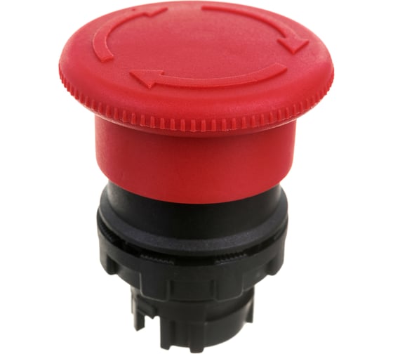 Изображение товара Головка для аварийной кнопки Emas Грибок Ф40мм красная с фиксацией и возвратным поворотом BDE