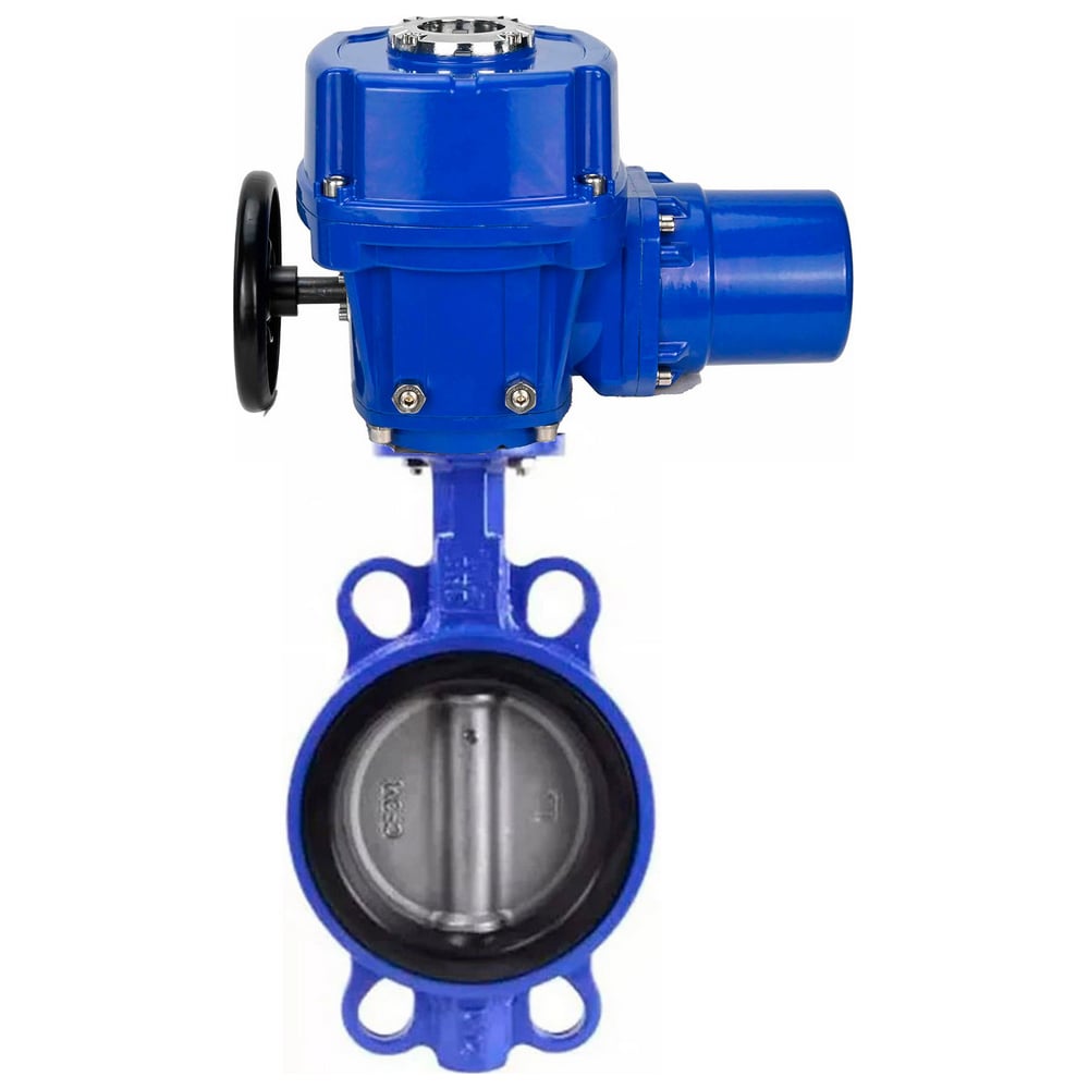 Затвор DN.ru QT450-304-EPDM-2W-Fb-ISO-H Ду125 Ру25, с электроприводом QT-W (M)-020 380В D050-96855