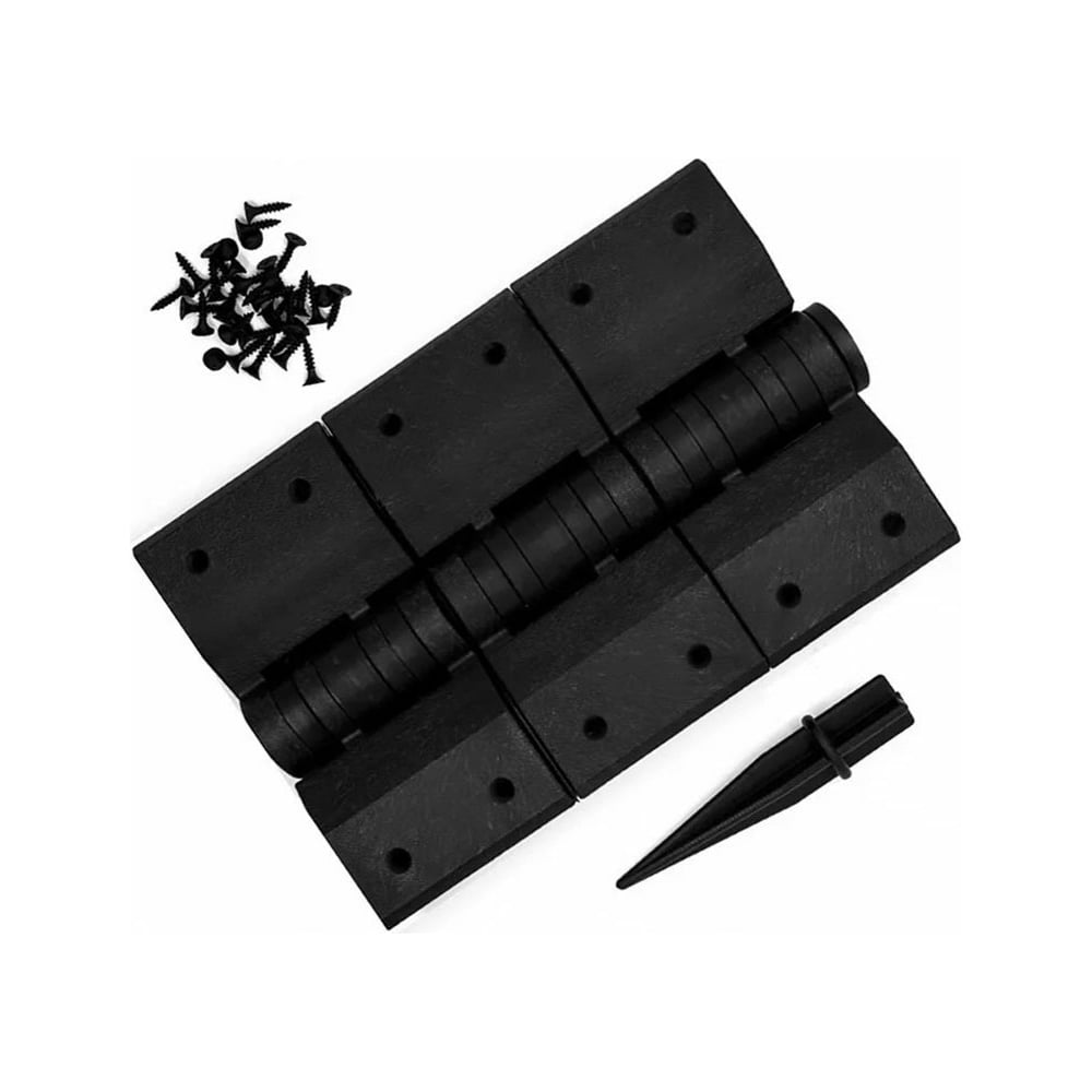 Изображение товара Шарнир Holzhof 30х225 мм для средней клумбы пластиковый черный