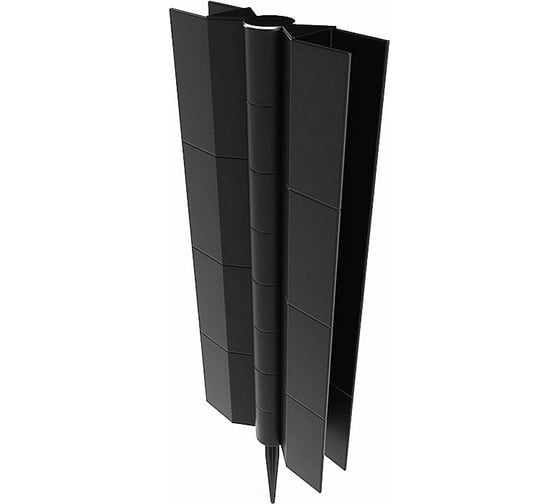 Изображение товара Шарнир для высокой клумбы Holzhof 30х300 мм, пластик, черный PLSH30300BL