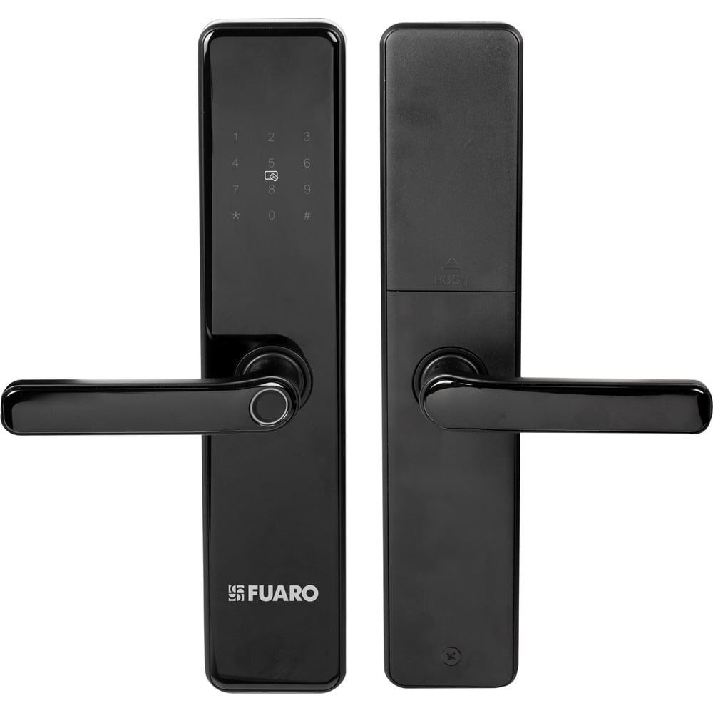 Изображение товара Ручка-полуавтомат Fuaro SLS-01.60.85 S/A TTL с биометрией и Bluetooth