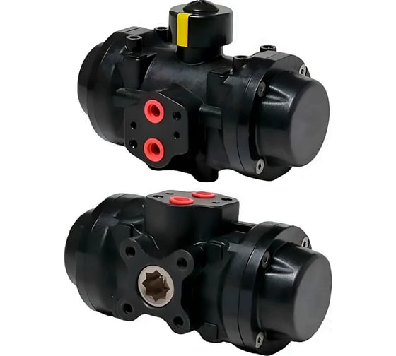Изображение товара Пневмопривод SA-70-P поворотный, пластик, ISO F05, 17х17 DN.ru D290-00402