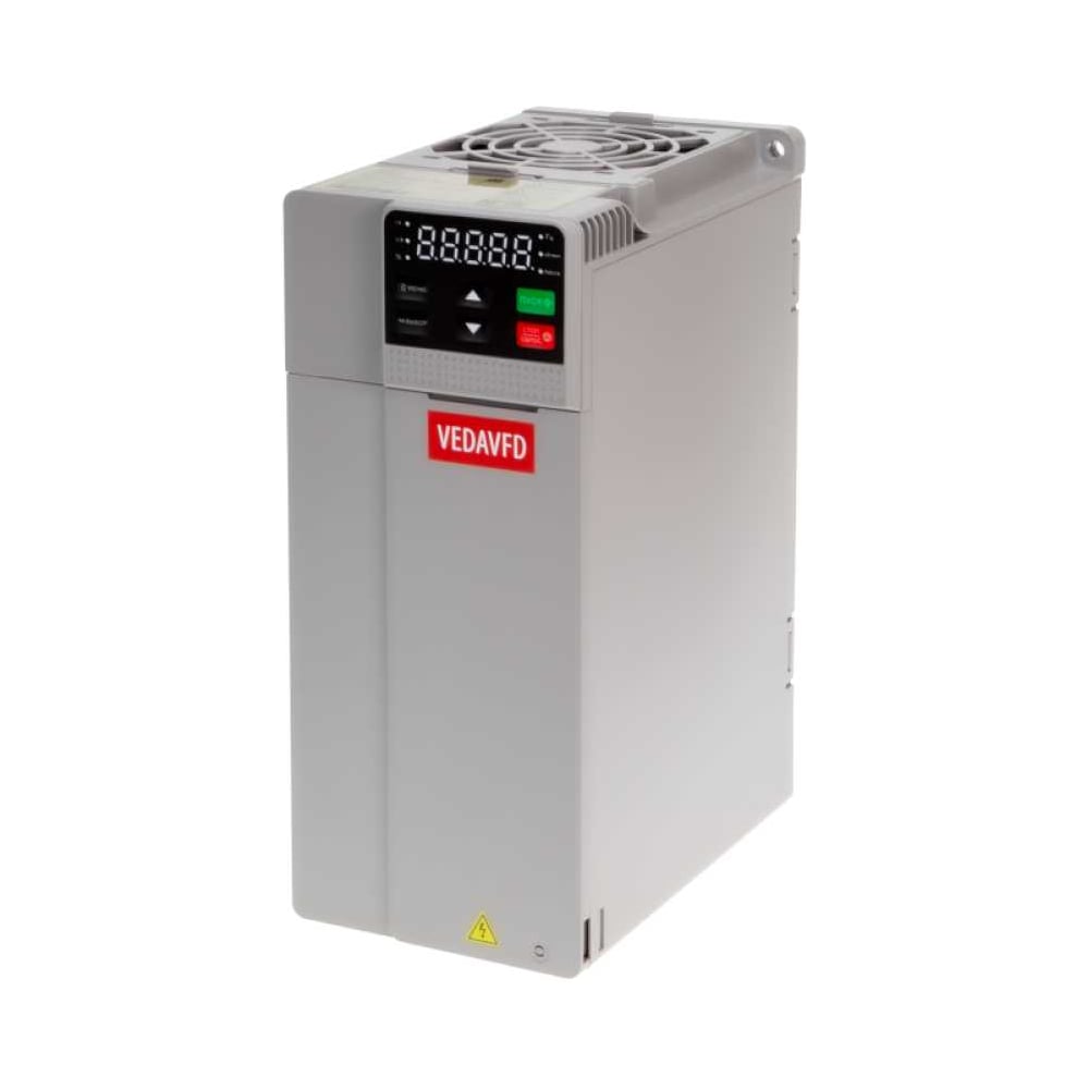 Преобразователь частоты VEDA VFD VF-11-PK75-0004-S2-E20-B-H 0,75кВт, 230В, IP20 ABA00023