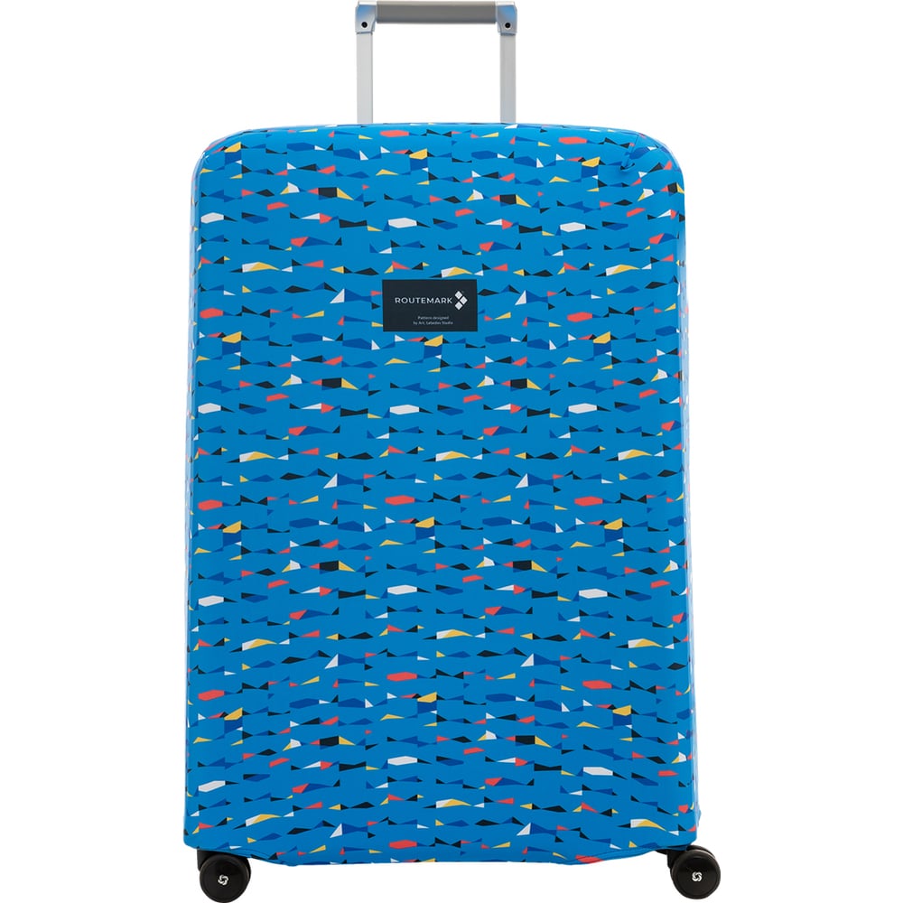 Изображение товара Чехол для чемодана ROUTEMARK Грани Артемия Лебедева SP310 L/XL с защитой и стильным дизайном