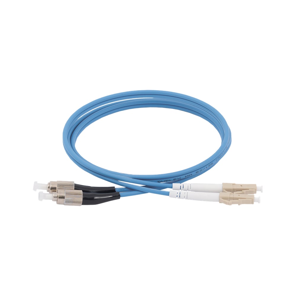 Оптический коммутационный соединительный шнур ITK (патч-корд), MM, 50/125 (OM4), FC/UPC-LC/UPC, (Duplex), 20м FPC5004-FCU-LCU-C2L-20M