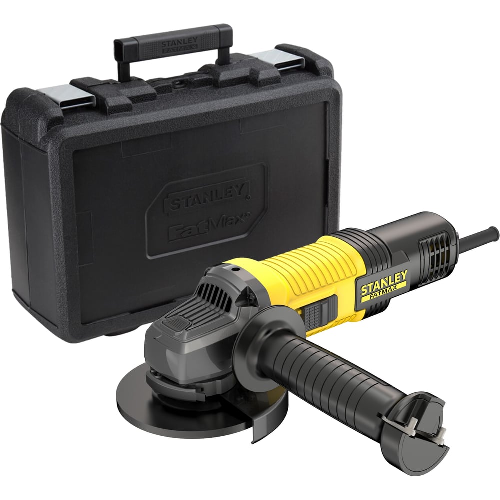 Изображение товара Угловая шлифмашина Dewalt STANLEY FMEG220K 850 Вт, 125 мм в кейсе