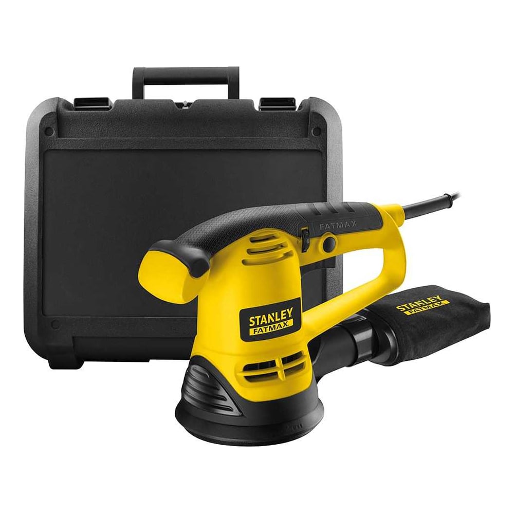 Изображение товара Эксцентриковая шлифмашина Dewalt STANLEY FME440K, 480 Вт, 125 мм, 12000 кол/мин, в кейсе FME440K-QS