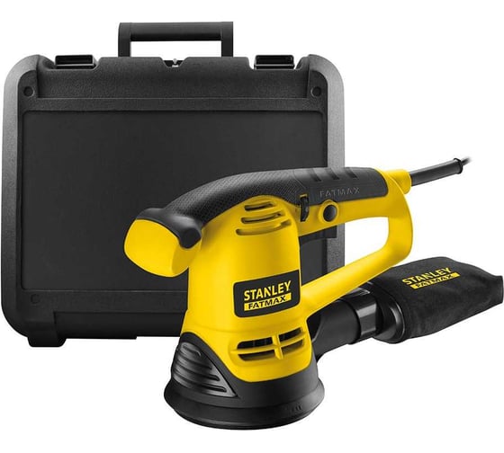 Изображение товара Эксцентриковая шлифмашина Dewalt STANLEY FME440K, 480 Вт, 125 мм, 12000 кол/мин, в кейсе FME440K-QS