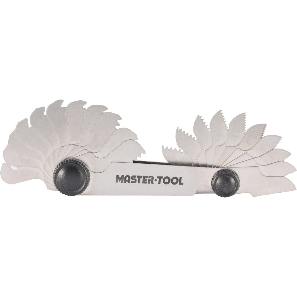 Изображение товара Резьбомер MASTER-TOOL UNC 4-64Tpi 22шт 1090202010033