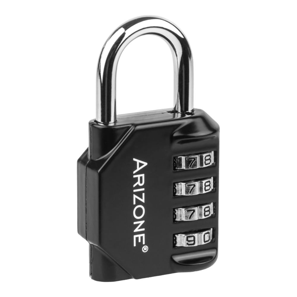 Изображение товара Замок навесной ARIZONE кодовый, черный, ЦЗ-0938529774