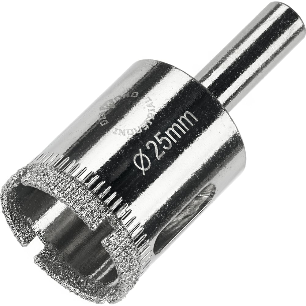 Коронка алмазная по керамике, плитке и стеклу 25 мм Diamond Industrial DIDCBC025