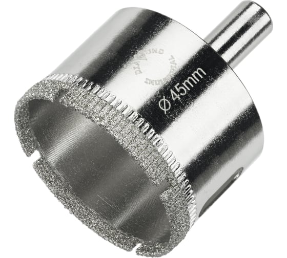 Изображение товара Коронка алмазная по керамике, плитке и стеклу 45 мм Diamond Industrial DIDCBC045