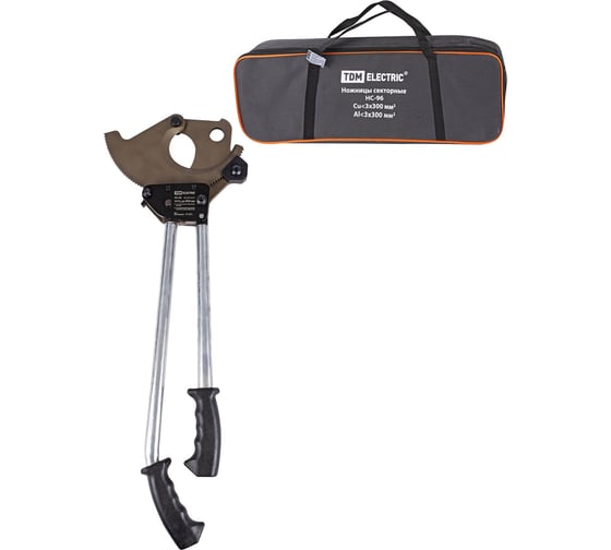 Изображение товара Кабелерез TDM ELECTRIC для резки кабеля, серия “МастерЭлектрик” SQ1027-0214