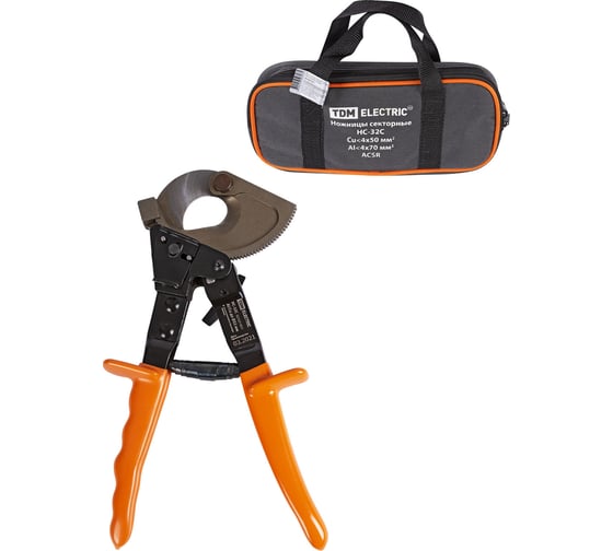 Изображение товара Кабелерез TDM ELECTRIC для резки бронированного кабеля, серия “МастерЭлектрик” SQ1027-0211