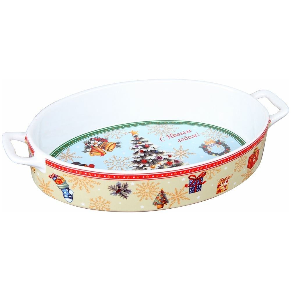 Изображение товара Форма для запекания овальная Pomi d'Oro из керамики 280x170 мм