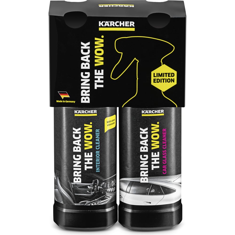Комплект для чистки автомобиля Car Shampoo + Sample Karcher 6.296-168.0