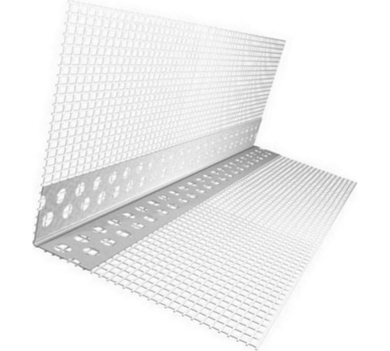 Изображение товара Профиль GAVIAL УГОЛ ПВХ с сеткой, 10см15см, 2,5м 1835