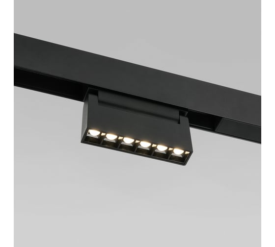 Изображение товара Трековый светильник Elektrostandard Slim Magnetic HL01 6W 4200K черный 85009 01 a057197