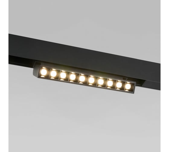 Изображение товара Трековый светильник Elektrostandard Slim Magnetic HL02 12W 4200K черный 85010 01 a057198