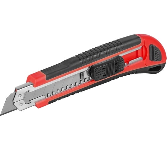 Изображение товара Нож ОНЛАЙТ OHT-Nv07-18 выдвижной, кассетный, 18 мм 80915