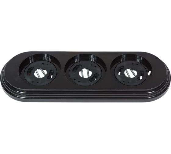 Изображение товара Рамка BIRONI Пластик Черный 3-я BF1-630-23