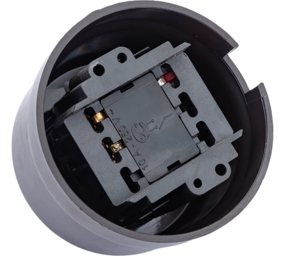 Изображение товара Переключатель BIRONI Пластик Коричневый 1-клавишный B1-201-22