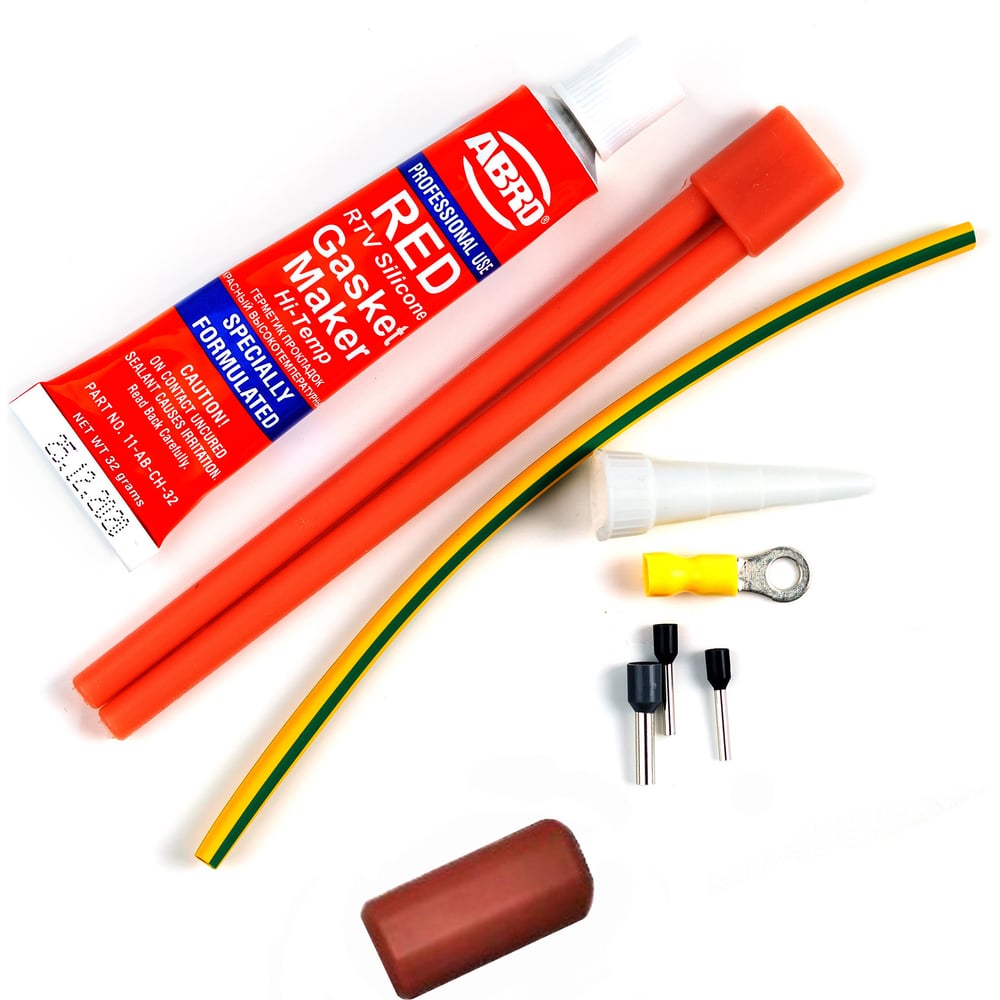 Комплект Extherm B/GL Splice и End/GL Splice для подключения в коробку и оконцевания саморегулирующихся кабелей, температура воздействия до + 260 град., Extherm B-END/GL Splice kit
