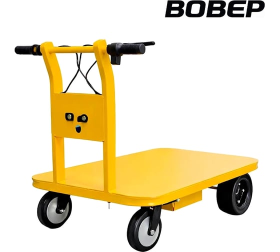 Изображение товара Тележка складская самоходная OCALIFT ВОВЕР ТКС-1200 платформа 800х1200 мм электрическая brtg08x12