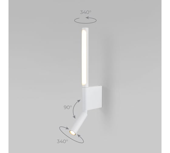 Изображение товара Настенный светодиодный светильник Elektrostandard 40111 LED Sarca LED белый a057583