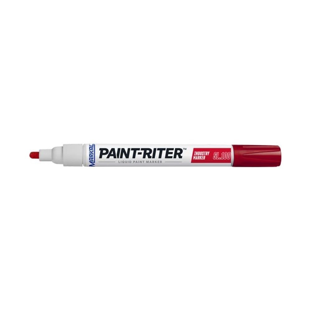 Маркер-фломастер Markal PAINT-RITER INDUSTRY MARKER SL100 RED/красный 31240320 (упаковка 12шт) 31240320уп