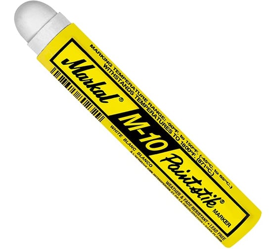 Изображение товара Маркер-карандаш Markal X-5 PAINTSTIK WHITE / белый 82520 (упаковка 144шт) 82520уп