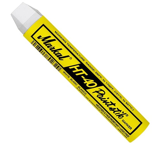 Изображение товара Маркер-карандаш Markal HEAT STIK HT WHITE / белый 81220 (упаковка 144шт) 81220уп