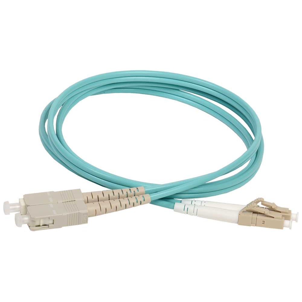 Оптический коммутационный соединительный шнур (патч-корд) ITK MM, 50/125 (OM3), LC/UPC-SC/UPC, (Duplex), 100м FPC5003-LCU-SCU-C2L-100M