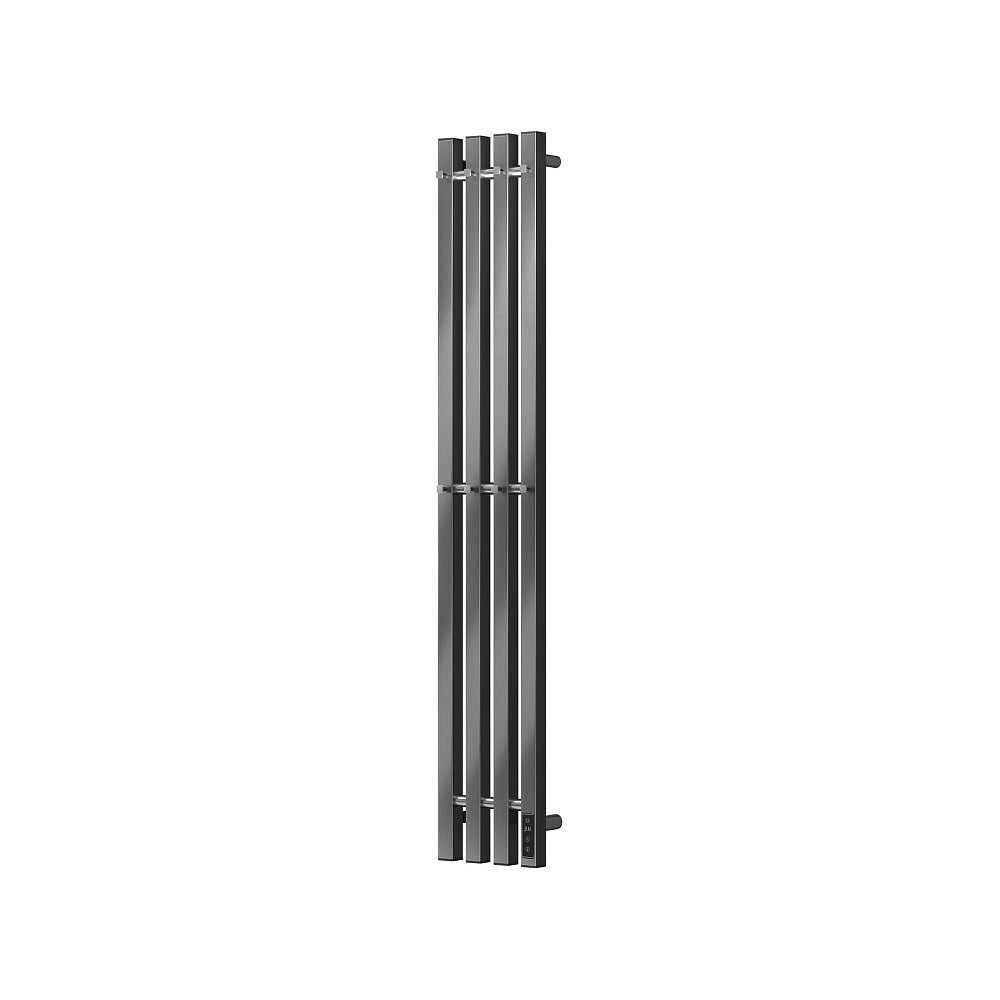 Полотенцесушитель электрический Reflexion home REFLEXION Гоби 1100x180 с крючками, оружейная сталь RXT0311018MG