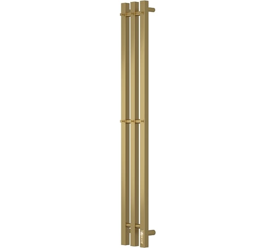Изображение товара Полотенцесушитель электрический Reflexion home REFLEXION Гоби 1100x120 с крючками, золотой матовый RXT0311012GL