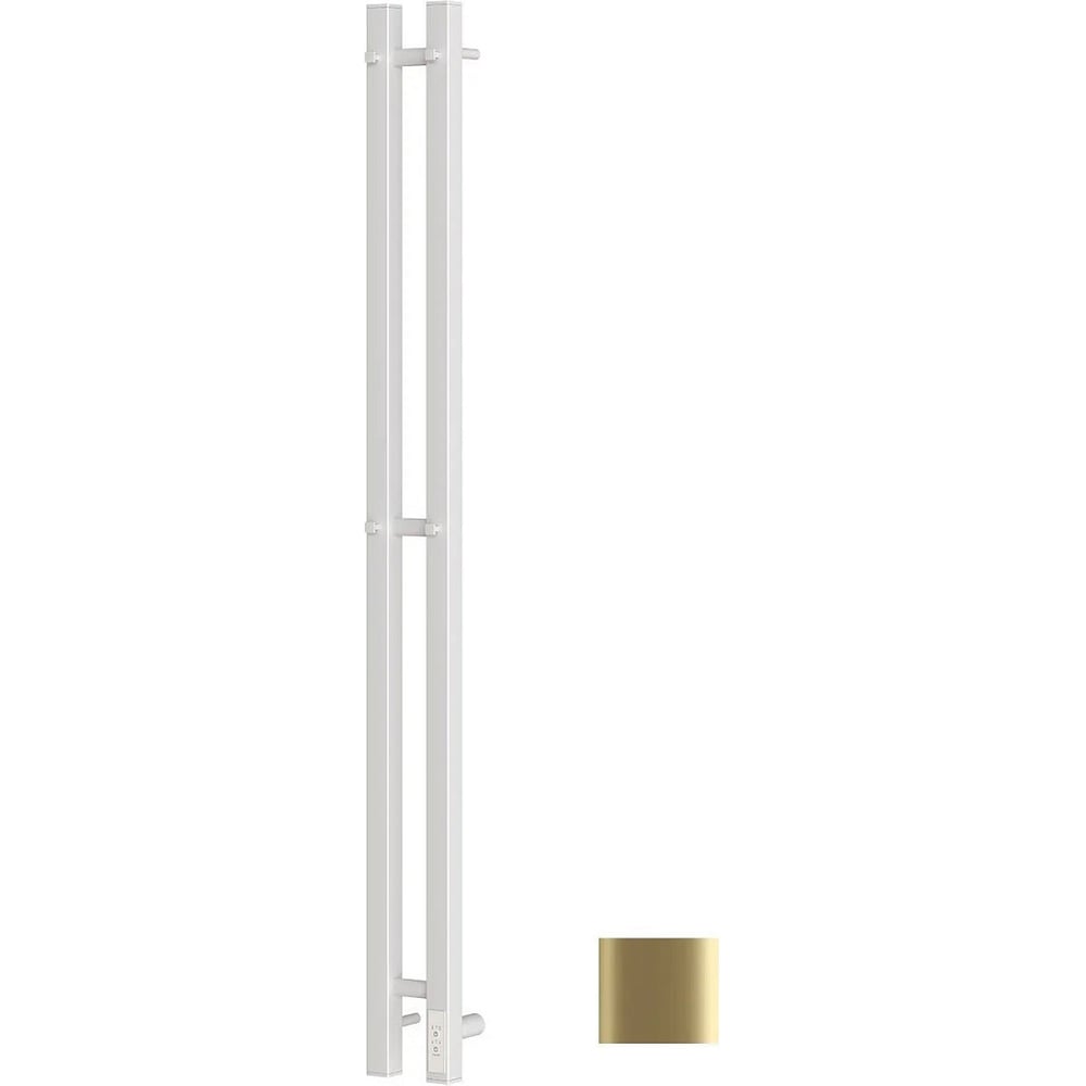 Полотенцесушитель электрический Reflexion home REFLEXION Гоби 1100x80 с крючками, золотой матовый RXT031108GL